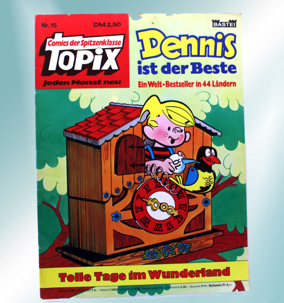 TOPIX Nr. 15 – Dennis ist der Beste (1976) | Kult-Comic bei hoppla-stuff.de